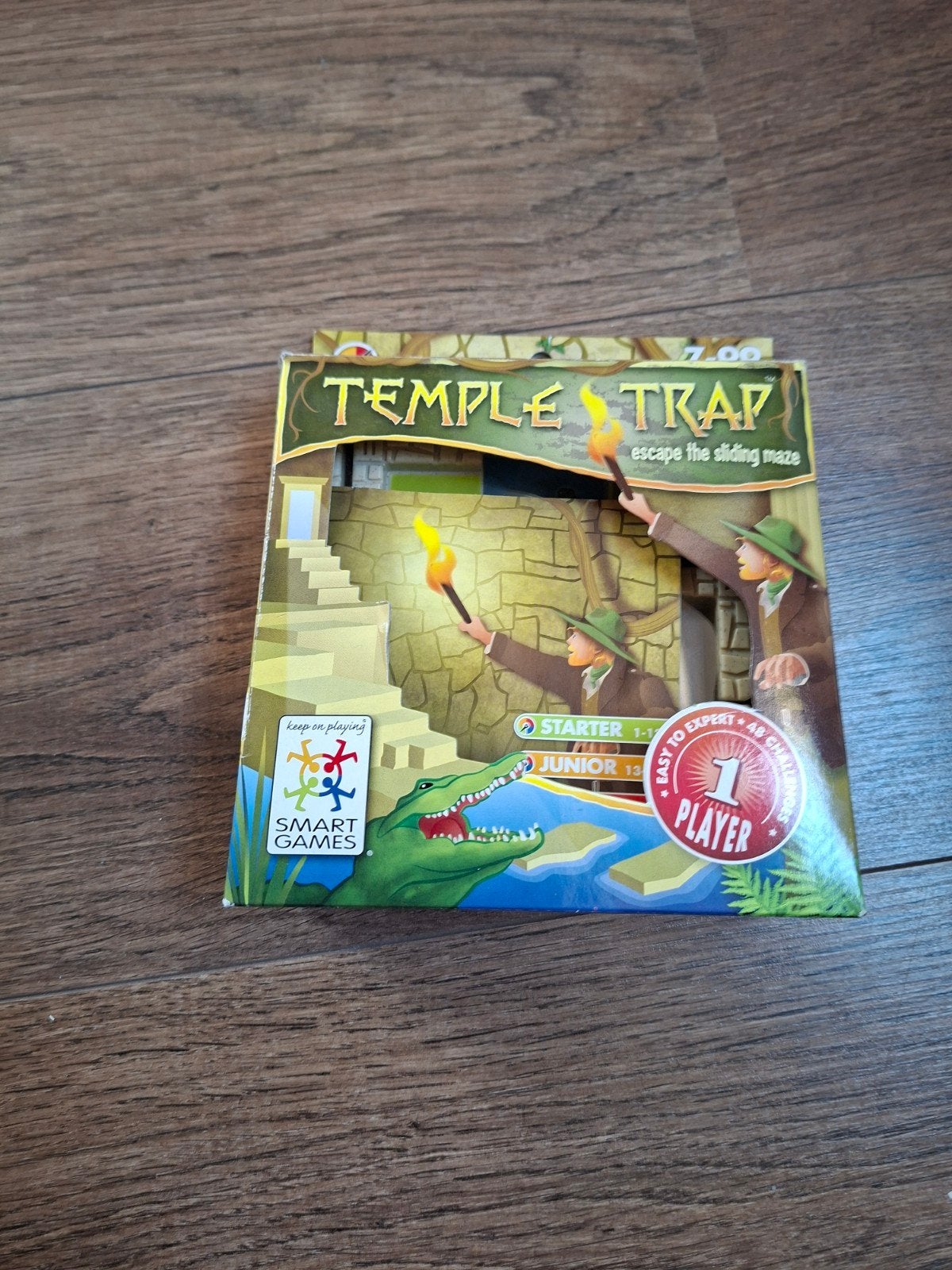 SmartGames Temple Trap - Ontsnap uit het doolhof, Ophalen of Verzenden, Zo goed als nieuw, SmartGames