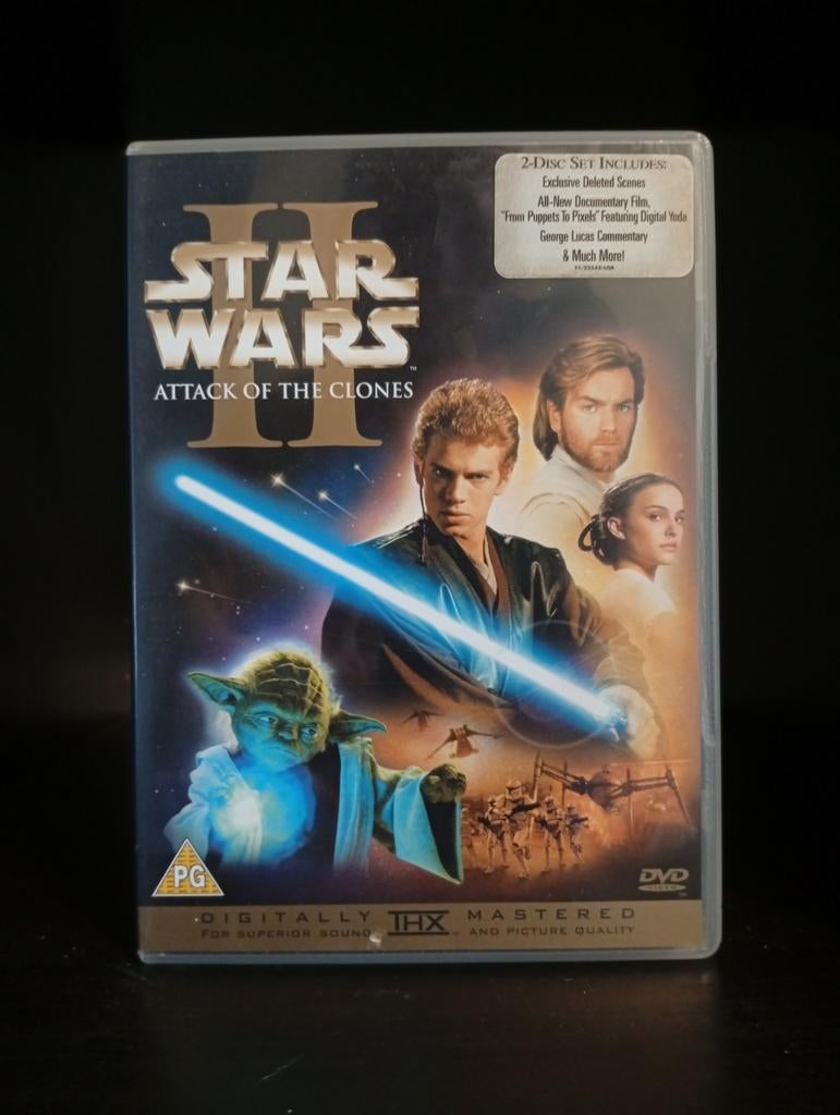 Star Wars Episode II: Attack of the Clones DVD, Cd's en Dvd's, Vanaf 12 jaar, Ophalen of Verzenden, Zo goed als nieuw