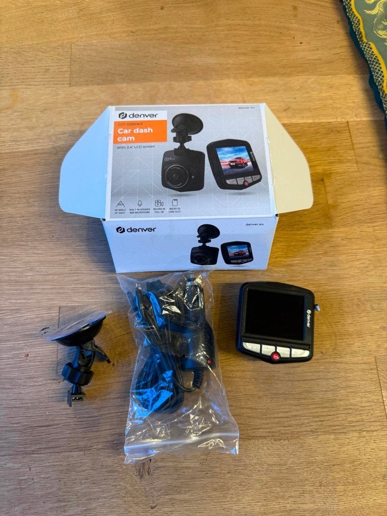 Nieuwe Denver CCT-1230MK3 Car Dash Cam, Ophalen, Nieuw