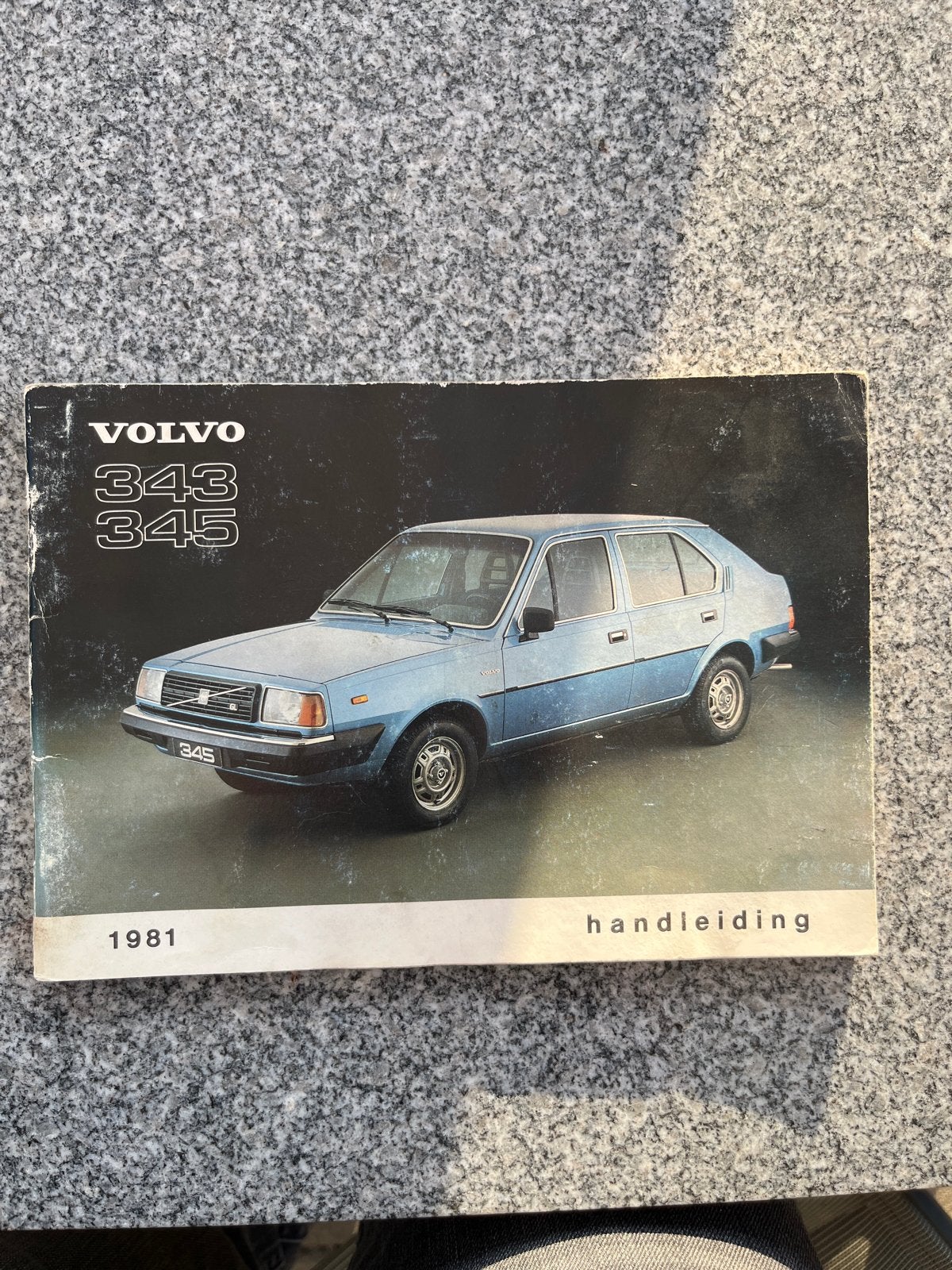 Volvo 343 345 Handleiding Instructieboekje 1981, Ophalen of Verzenden