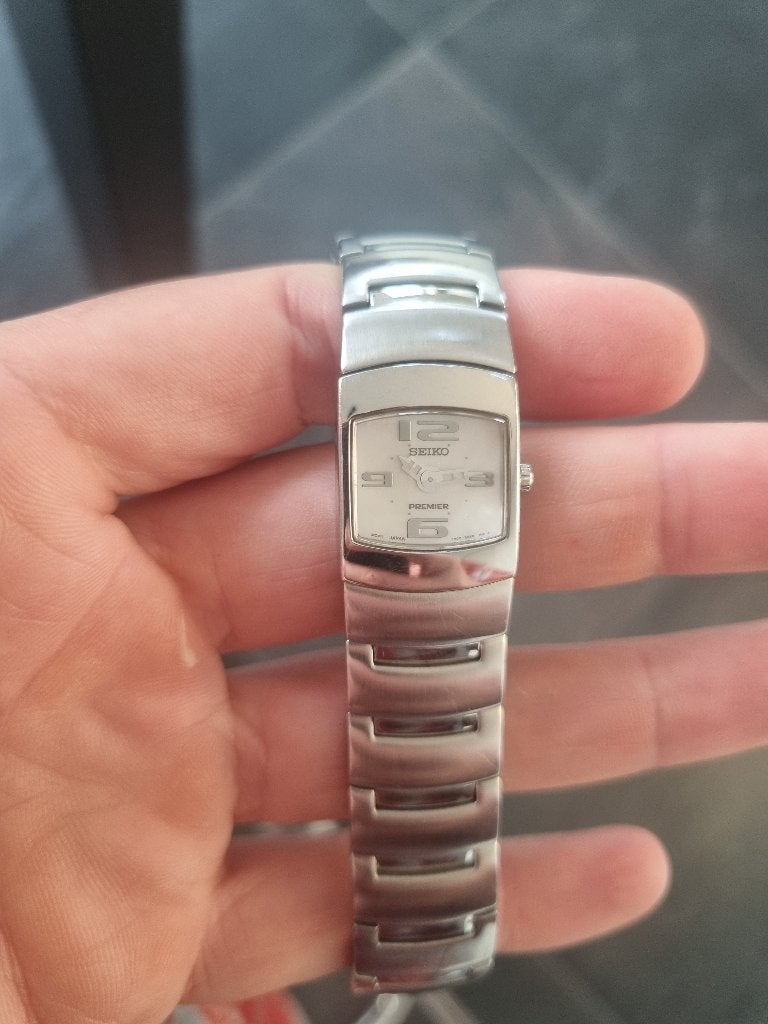 Seiko dames horloge, Staal, Verzenden, Polshorloge, Zo goed als nieuw