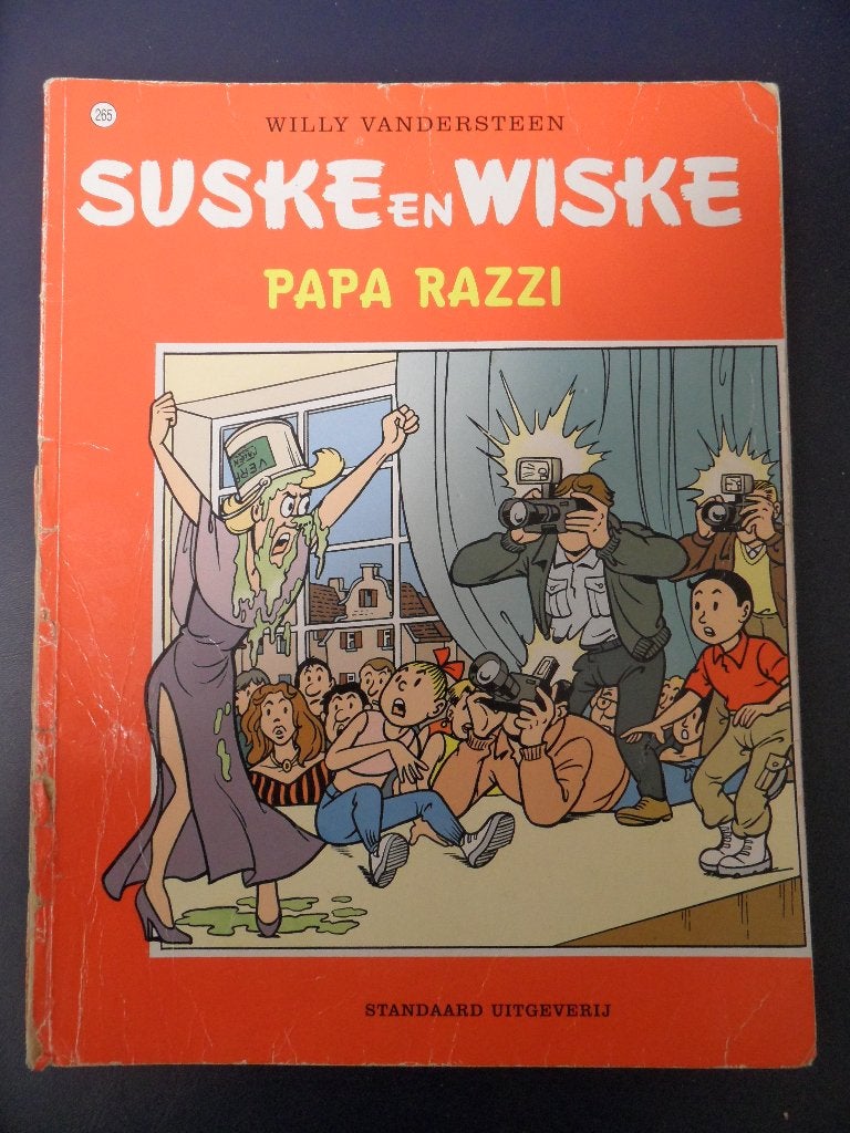 Suske en Wiske. Nr 265. Papa Razzi. 2000., Eén stripboek, Ophalen of Verzenden, Gelezen