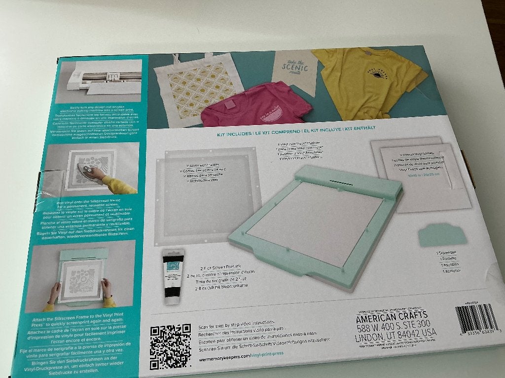 We R Memory Keepers Vinyl Print Press Platform, Ophalen of Verzenden, Nieuw, Overige thema's, Overige typen