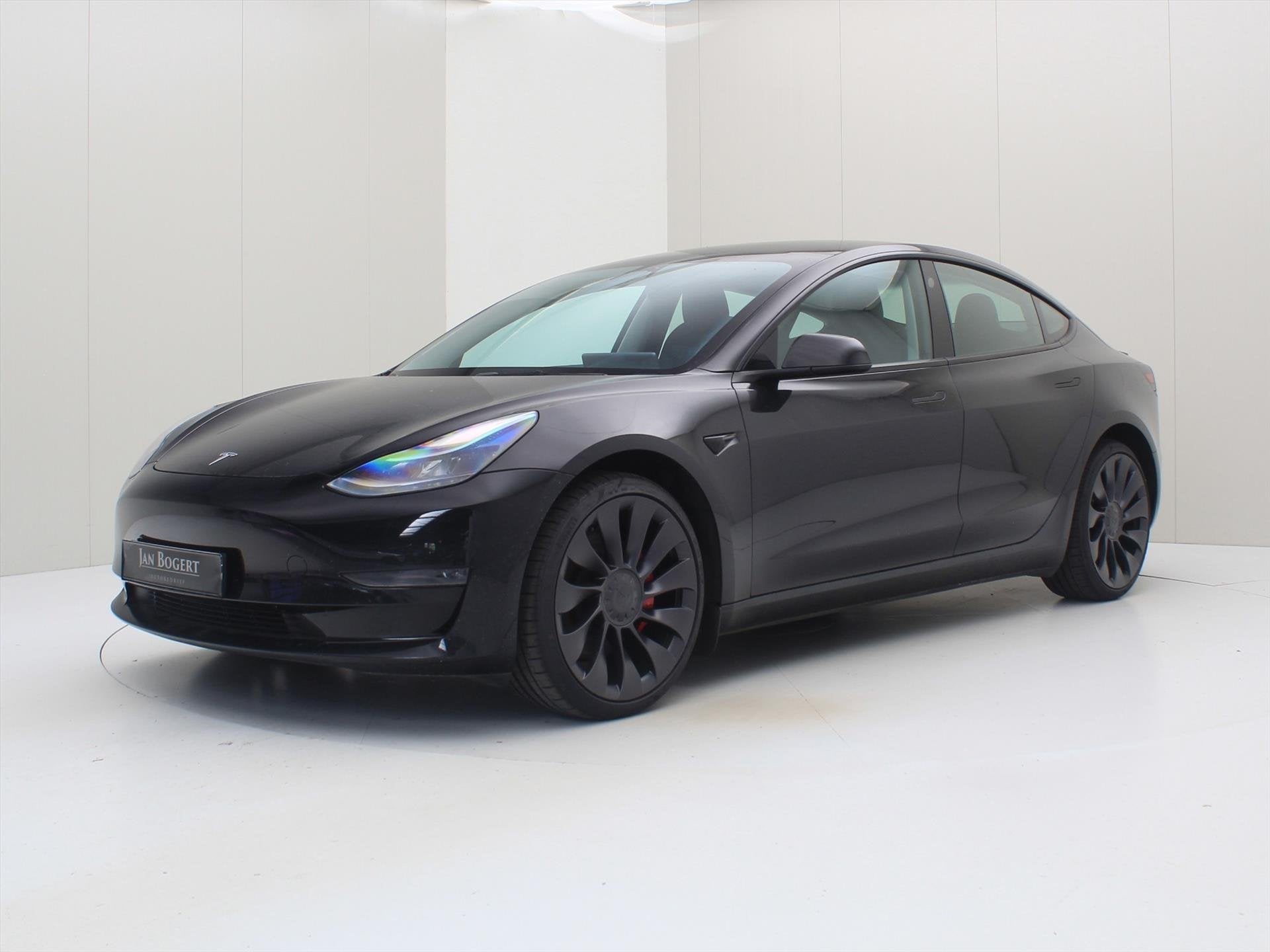 Tesla Model 3 Performance AWD 534pk 75 kWh 93,5% SoH [ AMD R, Auto's, Automaat, Gebruikt, Zwart, Zwart