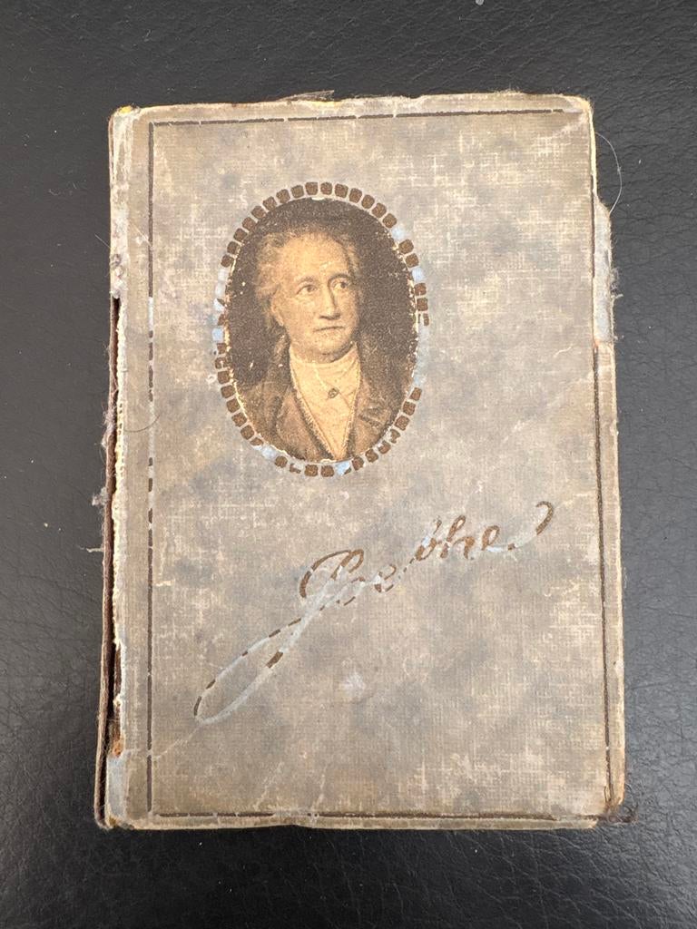 Miniatuurboekje: Goethe's Faust I - Globus Verlag Berlijn, Antiek en Kunst, Ophalen of Verzenden