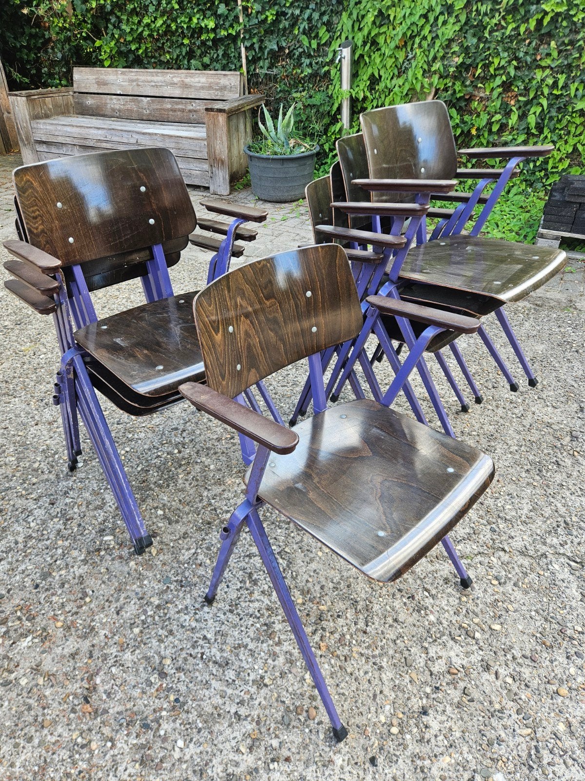 Stoelen Galvanitas, Huis en Inrichting, Ophalen, Gebruikt, Vintage, Vijf, Zes of meer stoelen