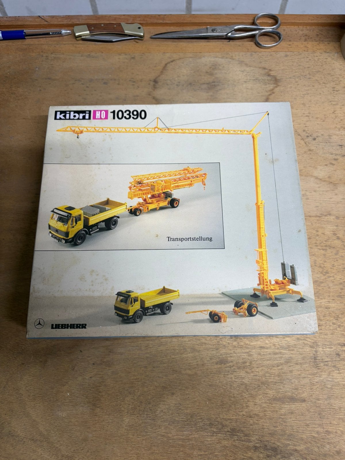 Kibri HO 10390, Ophalen of Verzenden, Zo goed als nieuw, 1:50 tot 1:144