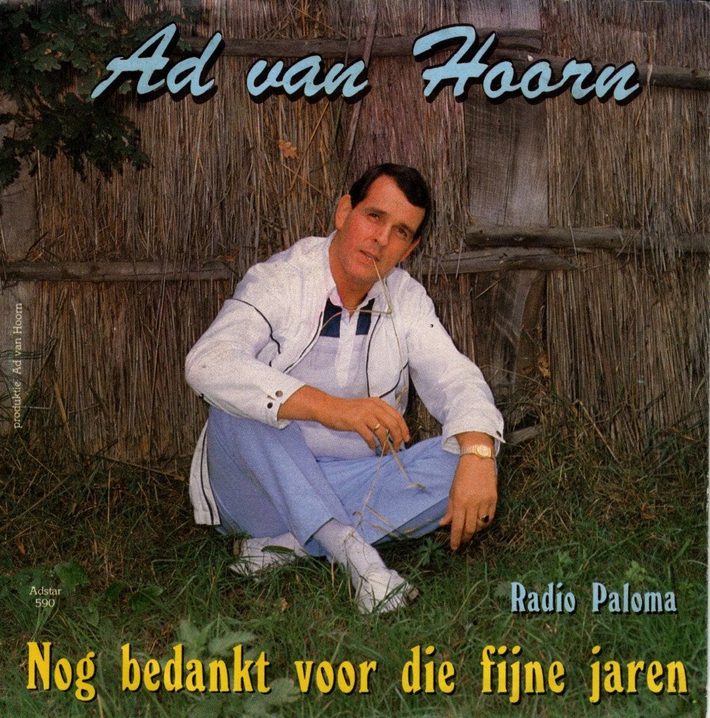 Ad van Hoorn - Nog bedankt voor de die fijne jaren, Cd's en Dvd's, 7 inch, Ophalen of Verzenden, Zo goed als nieuw, Beschermende buitenhoes