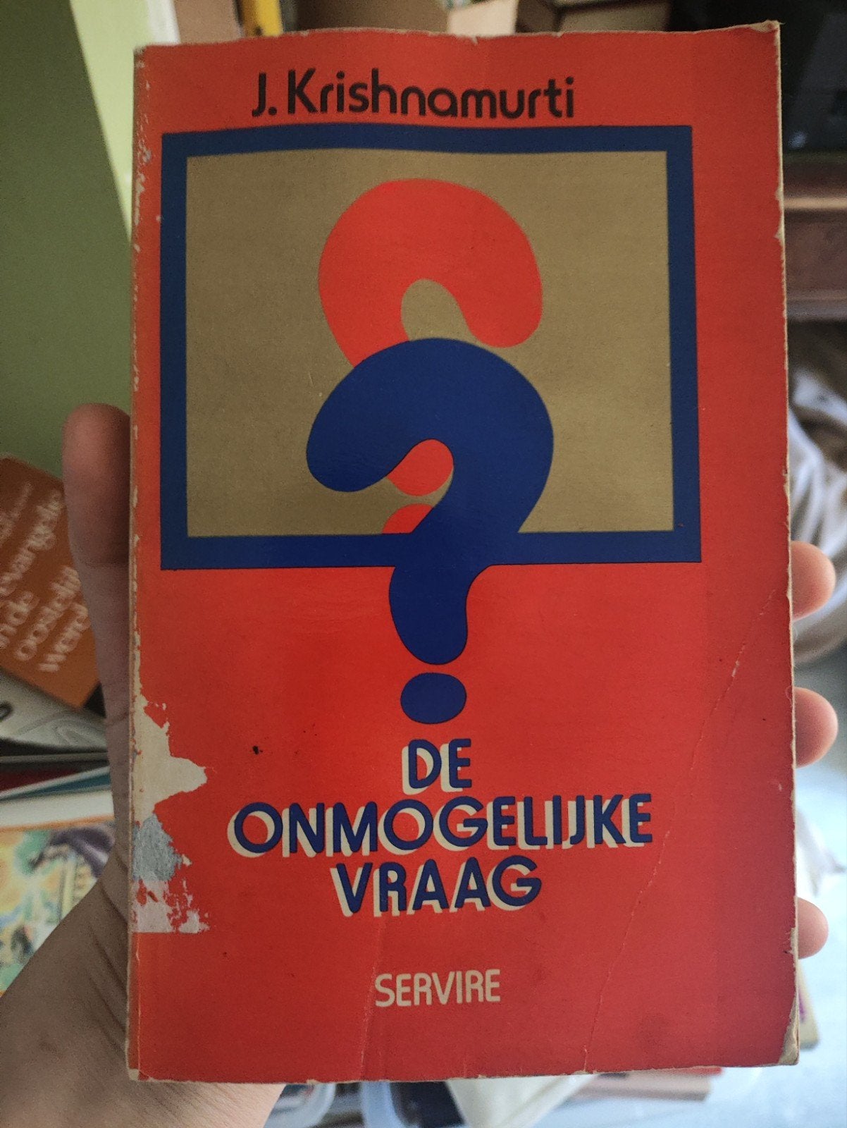 De Onmogelijke Vraag - J. Krishnamurti (Servire), Ophalen of Verzenden, Gelezen, J. Krishnamurti
