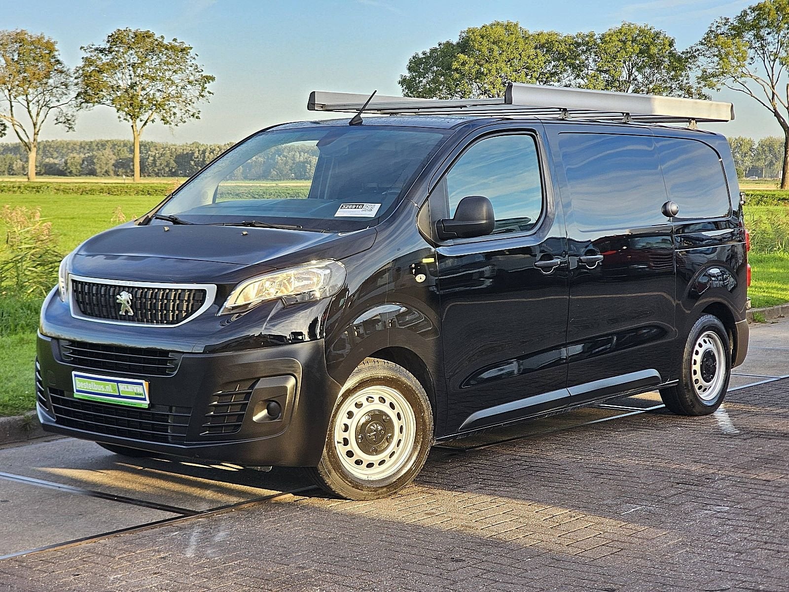 PEUGEOT EXPERT 1.6 ac 3-zits euro6, Gebruikt, Euro 6, 95 pk, Zwart