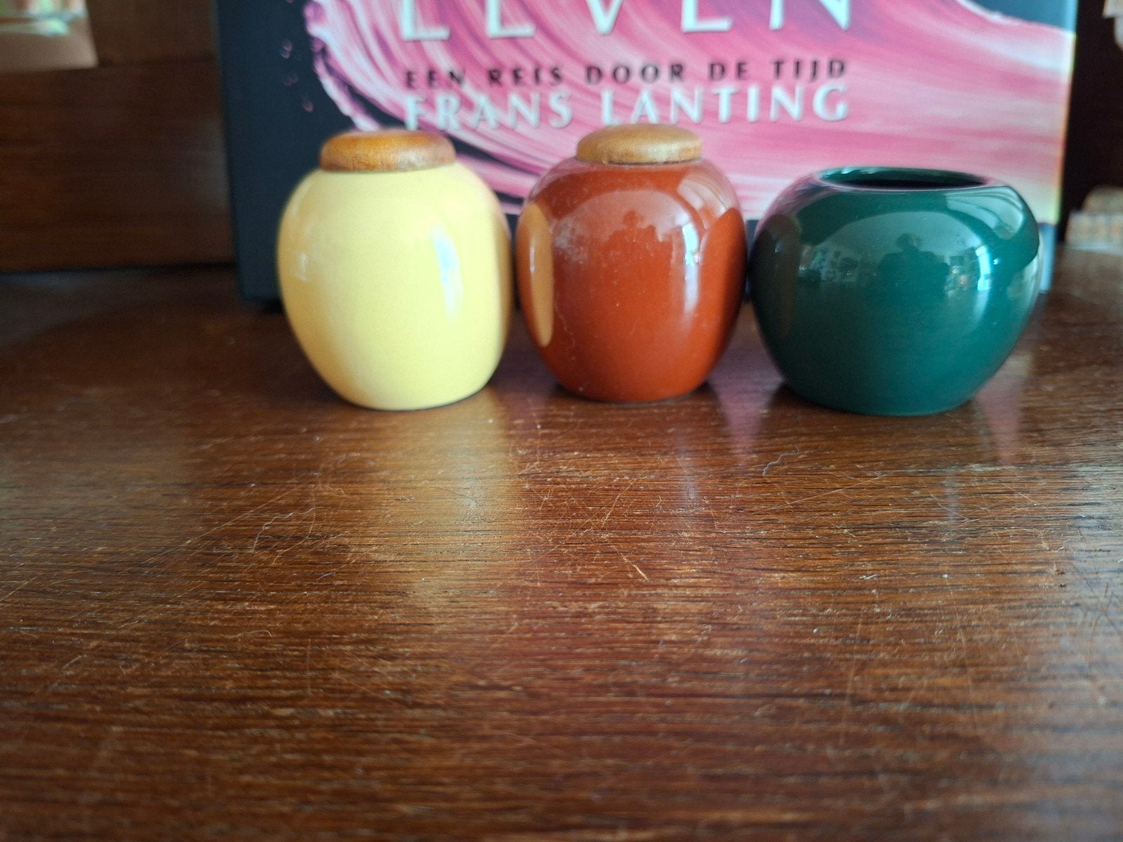 Peper, zout en mosterdset, Antiek en Kunst, Ophalen of Verzenden