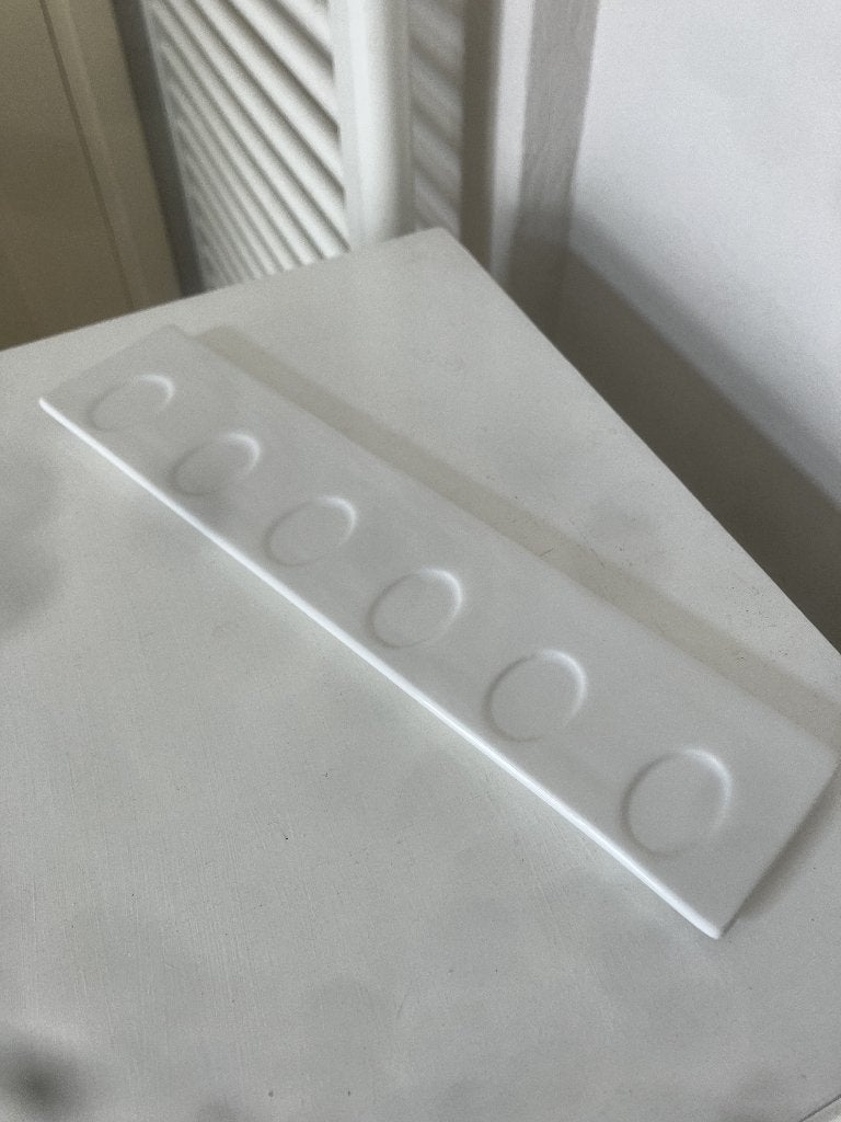 Dit is o.a. amuse bord voor 6 personen, zonder fabrikant, Ophalen of Verzenden, Zo goed als nieuw, Bord(en), Overige stijlen