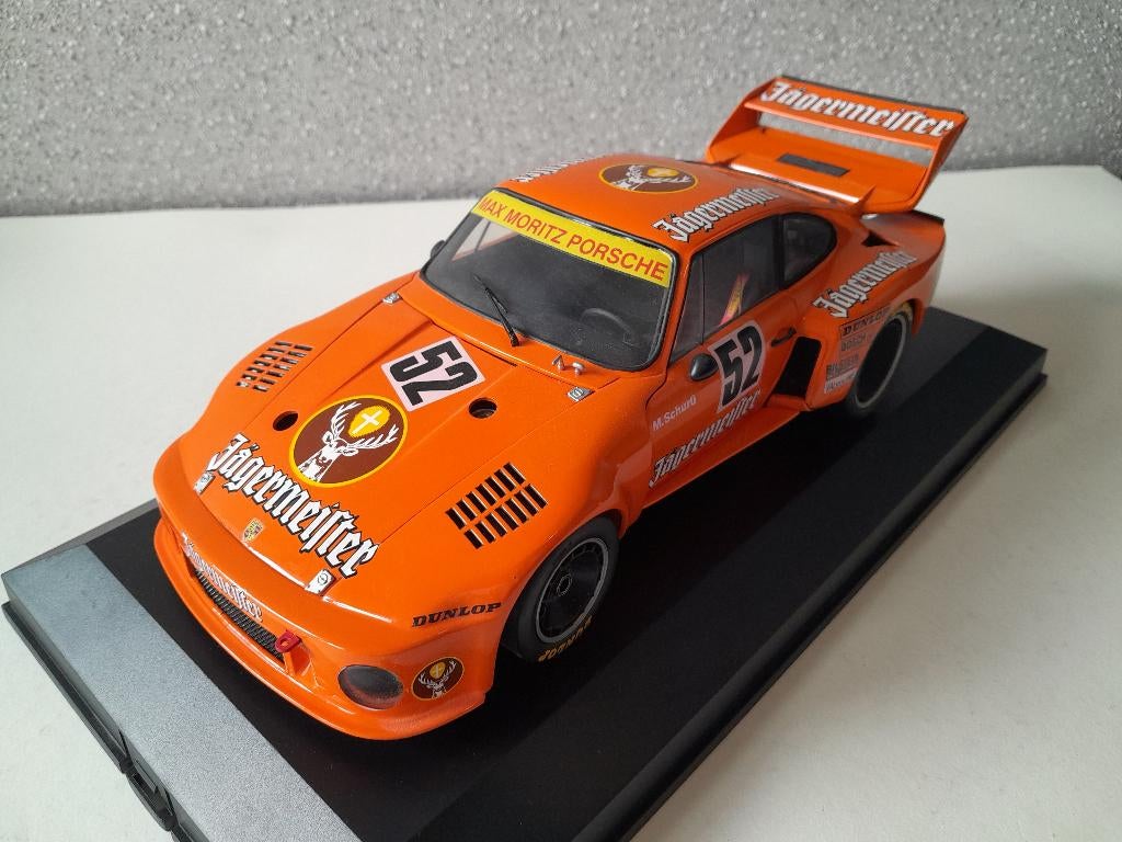 1:18 Conversion Porsche 935 #52, Winner DRM Zolder 1977, Hobby en Vrije tijd, Modelauto's | 1:18, Ophalen of Verzenden, Zo goed als nieuw