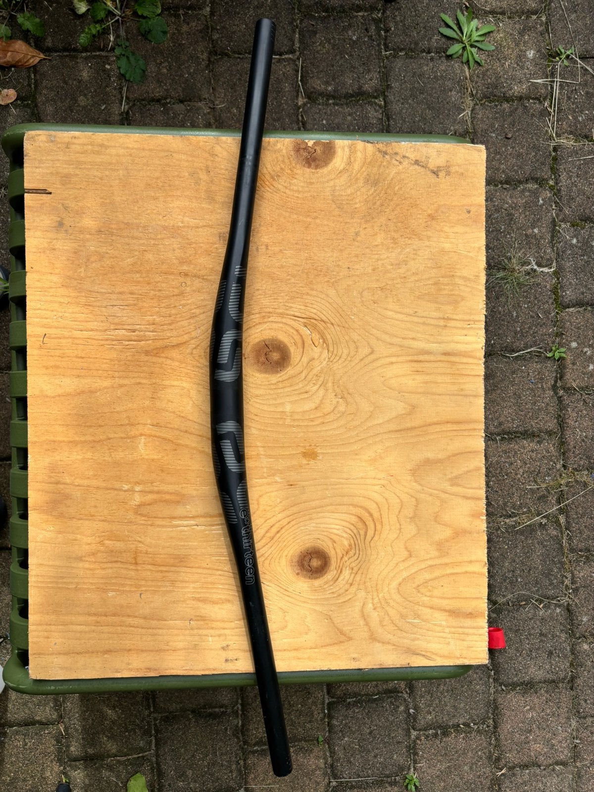 E13 35mm, 20mm rise carbon stuur, Ophalen of Verzenden, Zo goed als nieuw, Stuur, Carbon