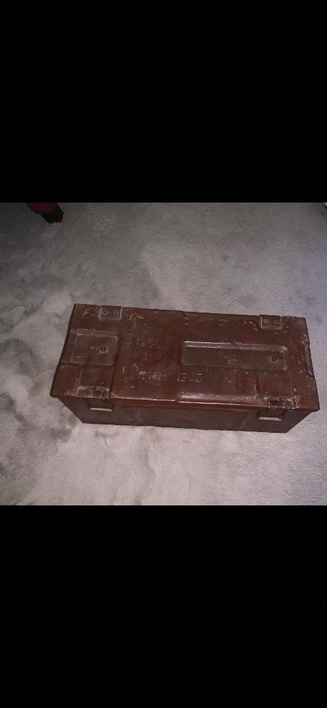 WW2 Britse Ammunition Box B166, 1943, Ophalen of Verzenden, Engeland