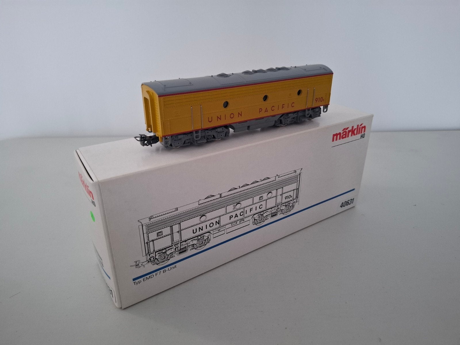 Marklin H0 40631 US-Diesellok B-Unit F 7 "UNION PACIFIC", Wisselstroom, Ophalen of Verzenden, Märklin, Nieuw