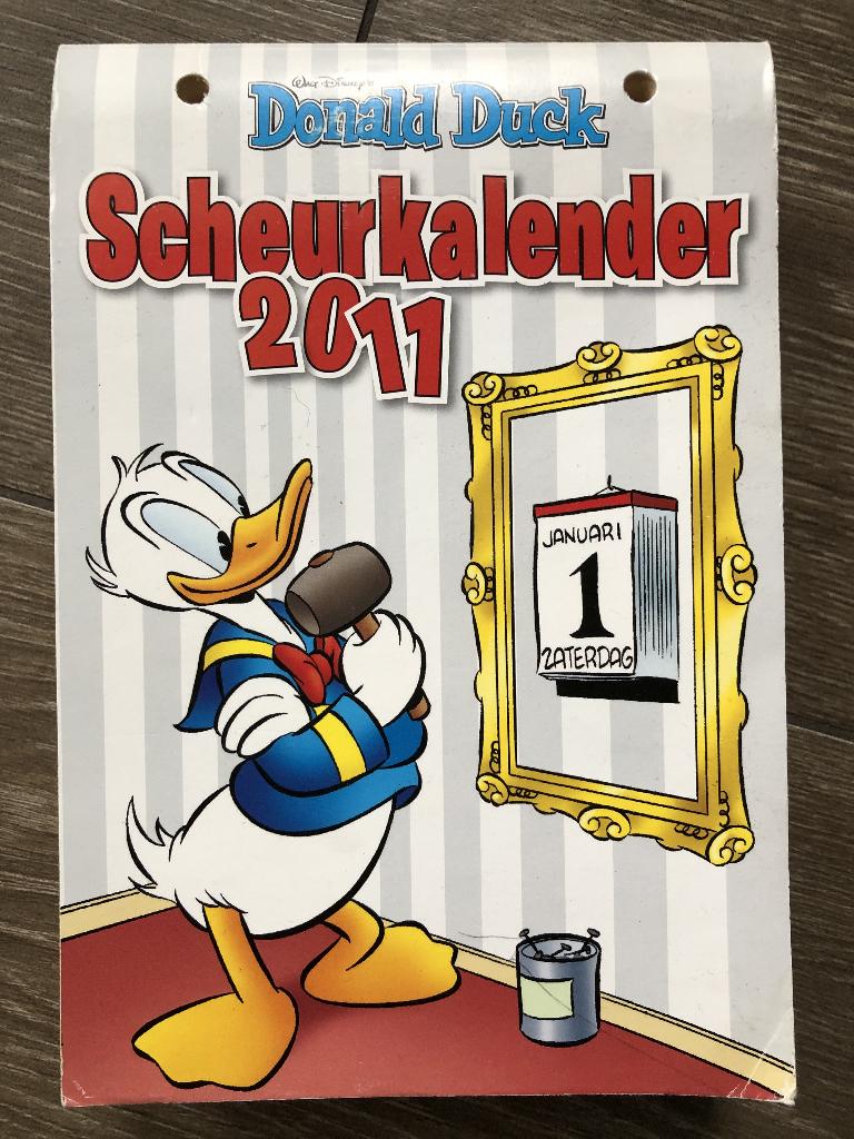 Donald Duck Scheurkalender 2011, Ophalen of Verzenden, Donald Duck, Gebruikt, Overige typen
