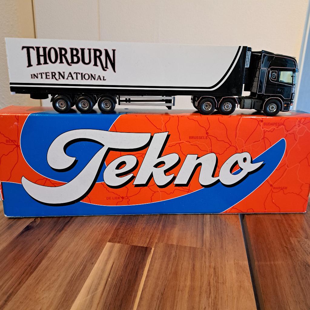 THORBURN INTERNATIONAL SCANIA TOPLINE 6 X 2 & KOELTR NIEUW., Verzenden, Nieuw, Bus of Vrachtwagen, Tekno