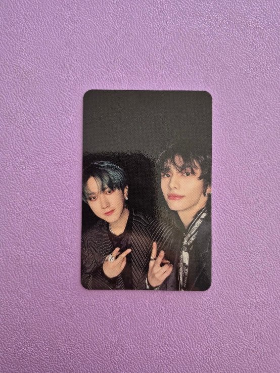 Stray kids Changbin & Hyunjin hop hiptape unit photocard, Ophalen of Verzenden, Zo goed als nieuw, Foto of Kaart