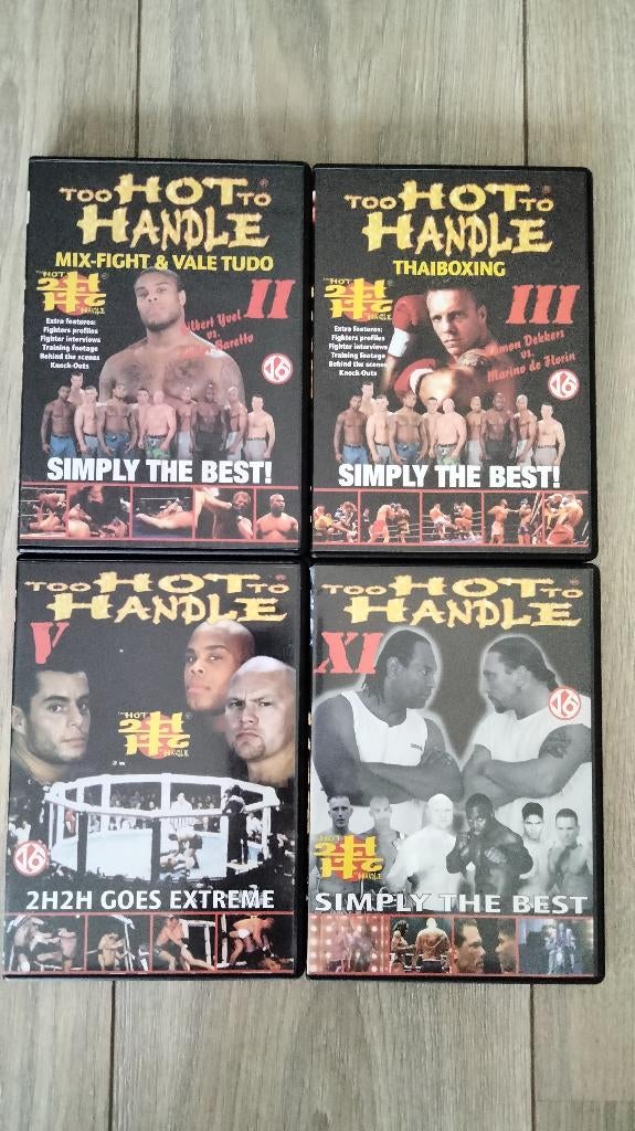 Too Hot to Handle DVD's (vechtsport), Verzenden, Alle leeftijden, Vechtsport, Overige typen