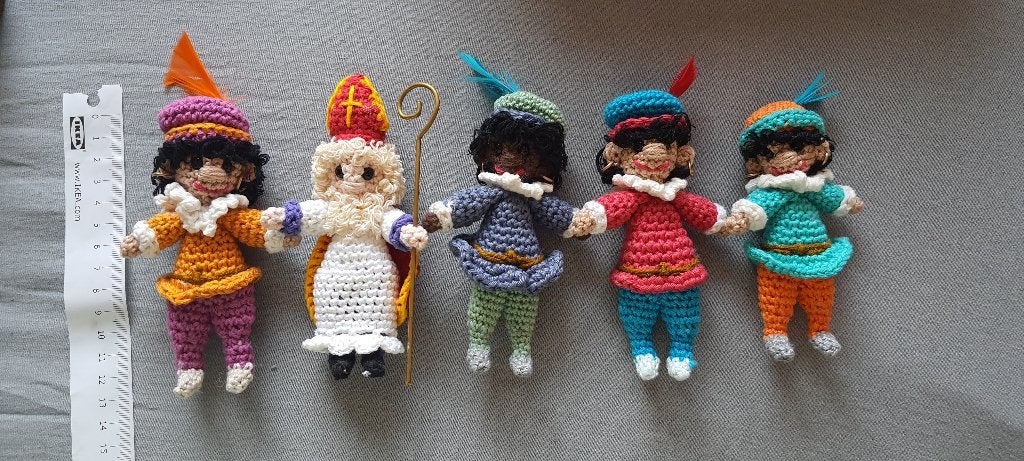 Sinterklaas poppetjes decoratie, Diversen, Ophalen of Verzenden, Nieuw