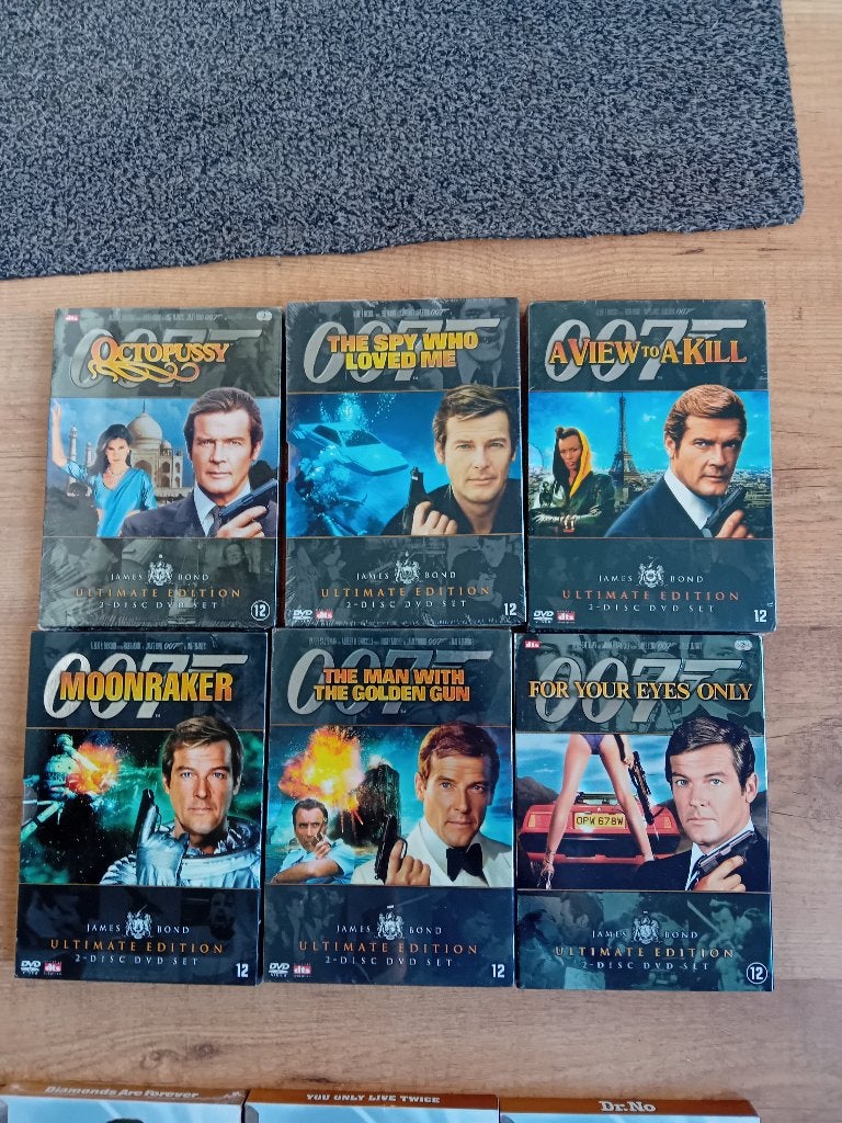 Dvd's James Bond, Cd's en Dvd's, Vanaf 12 jaar, Ophalen, Zo goed als nieuw, Speciale editie