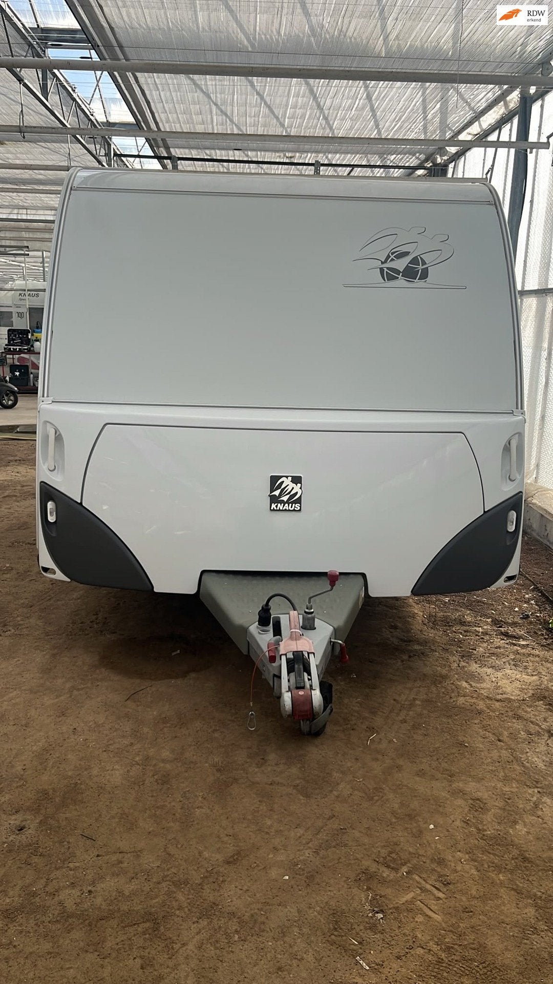 Knaus KW01 580 lang-breedte 250, Caravans en Kamperen, Douche, Bedrijf, Knaus, 1000 - 1250 kg
