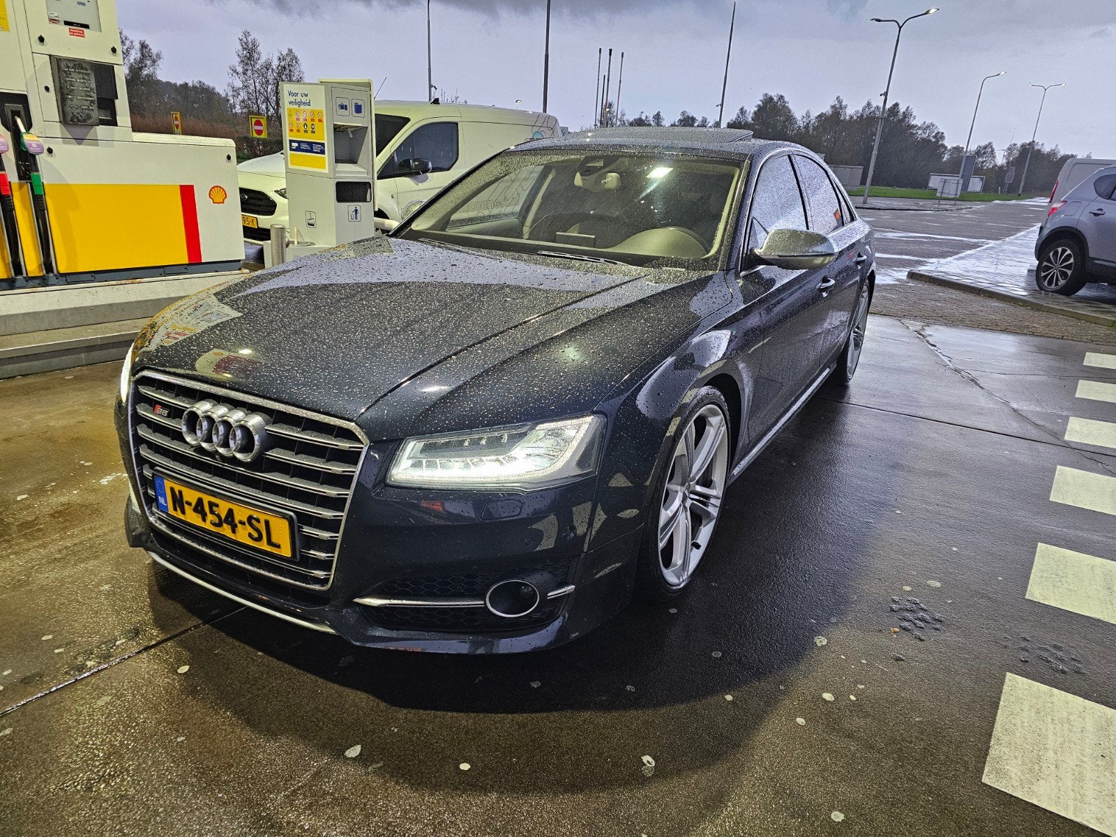 Audi S8 4.0 Quattro 382KW Tiptronic 2014 Blauw, Auto's, Audi, Automaat, 8 cilinders, Blauw, 520 pk
