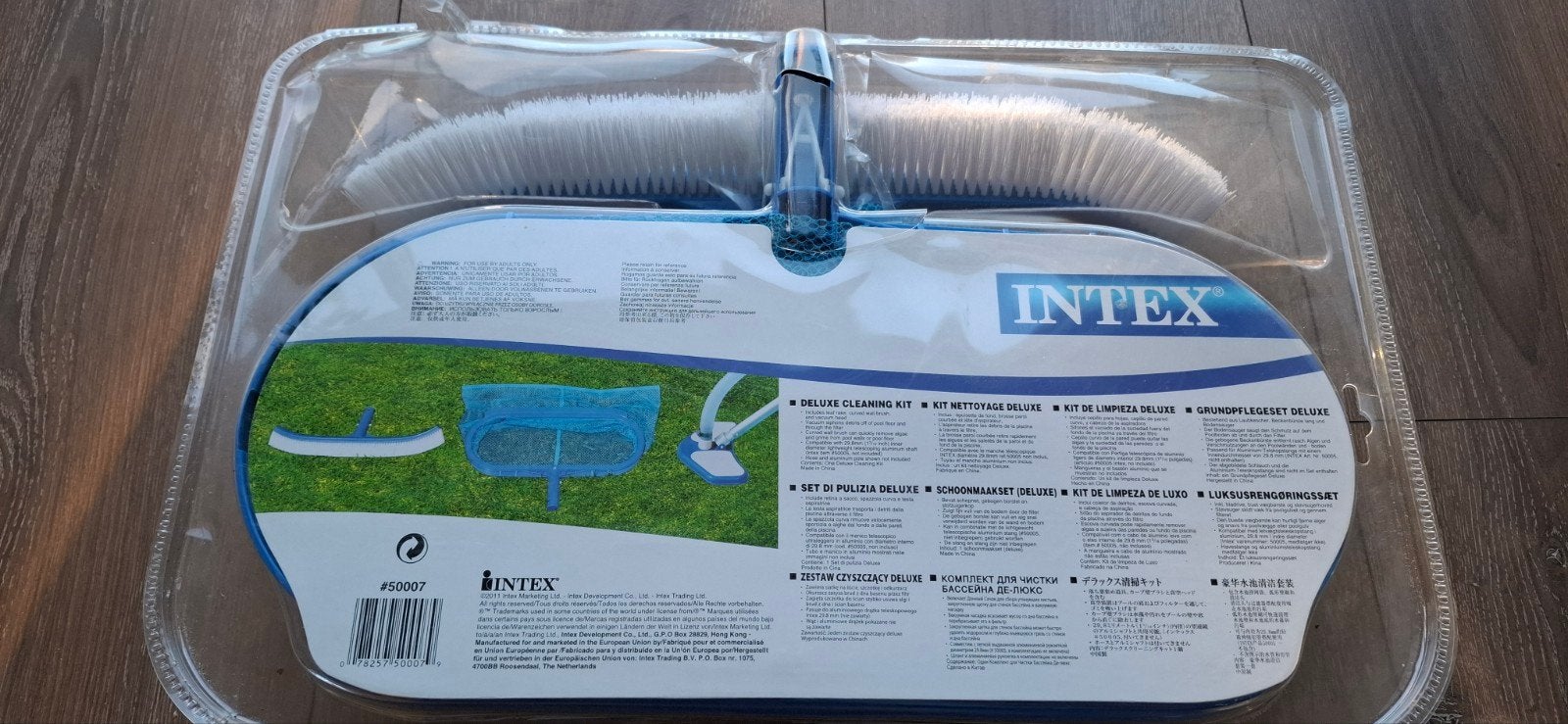 Intex Deluxe schoonmaakset, Tuin en Terras, Ophalen of Verzenden, Zo goed als nieuw, Reinigingsmiddel