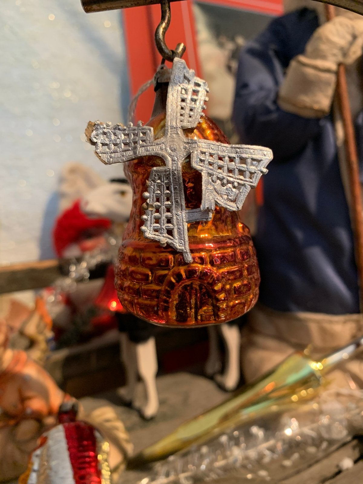 Kerst kerstornament molen, Diversen, Gebruikt, T, Ophalen of Verzenden, N