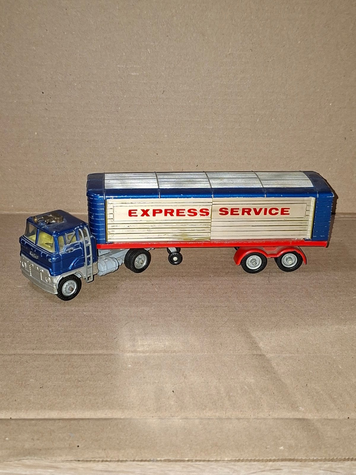 Vintage Corgi toys ford  Express Service, Ophalen of Verzenden, Gebruikt, Bus of Vrachtwagen, Corgi