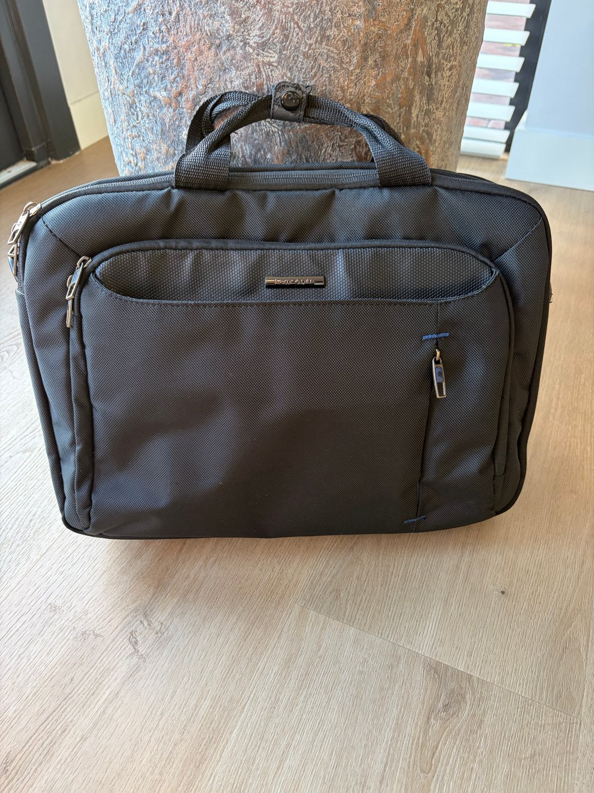 Samsonite 3-in-1 Laptoptas/Rugzak 15.6 inch Zwart, Gebruikt, Gevoerd laptopvak, 15 inch, Aktetas