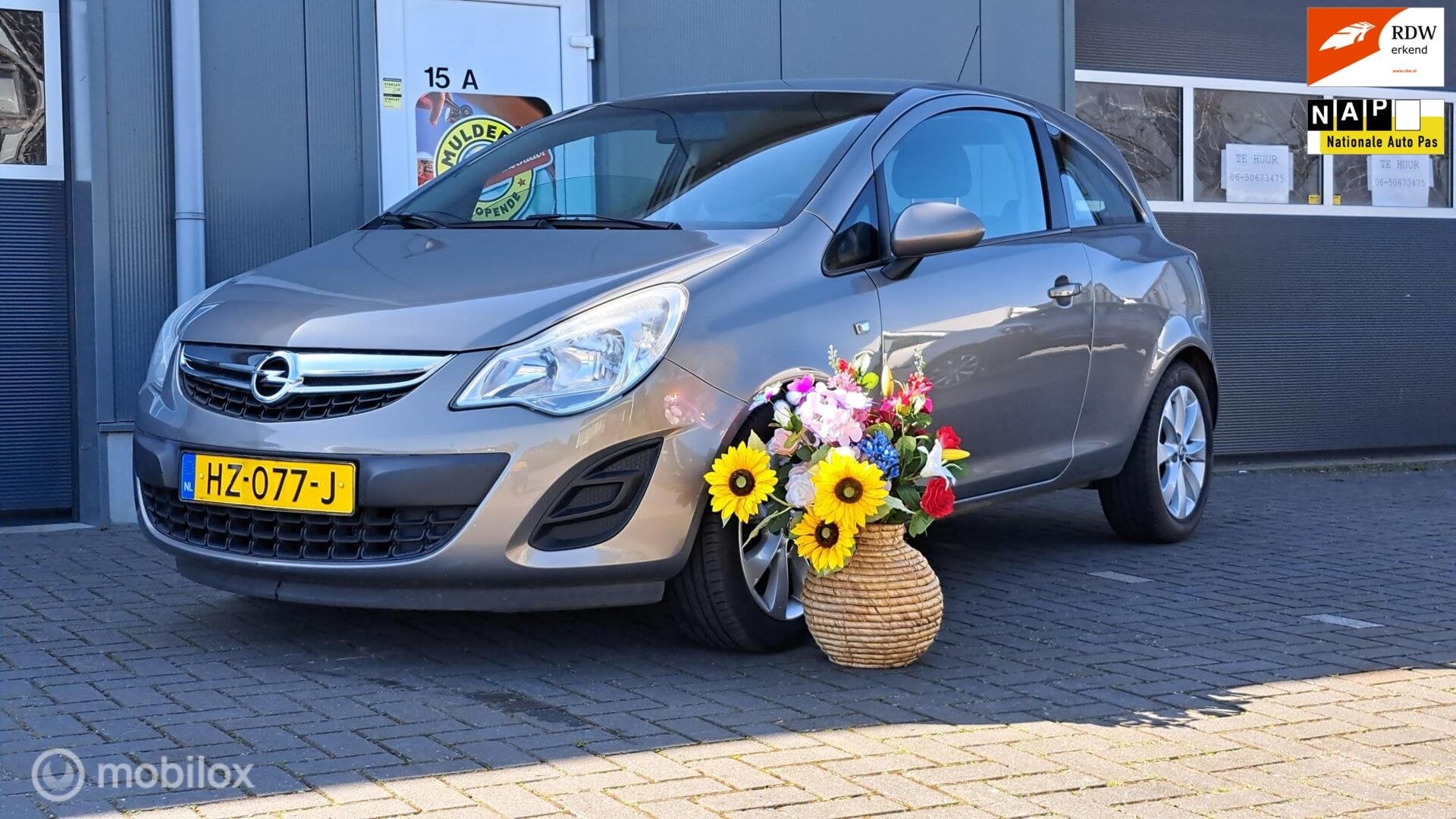 Opel Corsa 1.2 EcoFlex Cosmo, Auto's, Voorwielaandrijving, Euro 5, 4 cilinders, Bruin