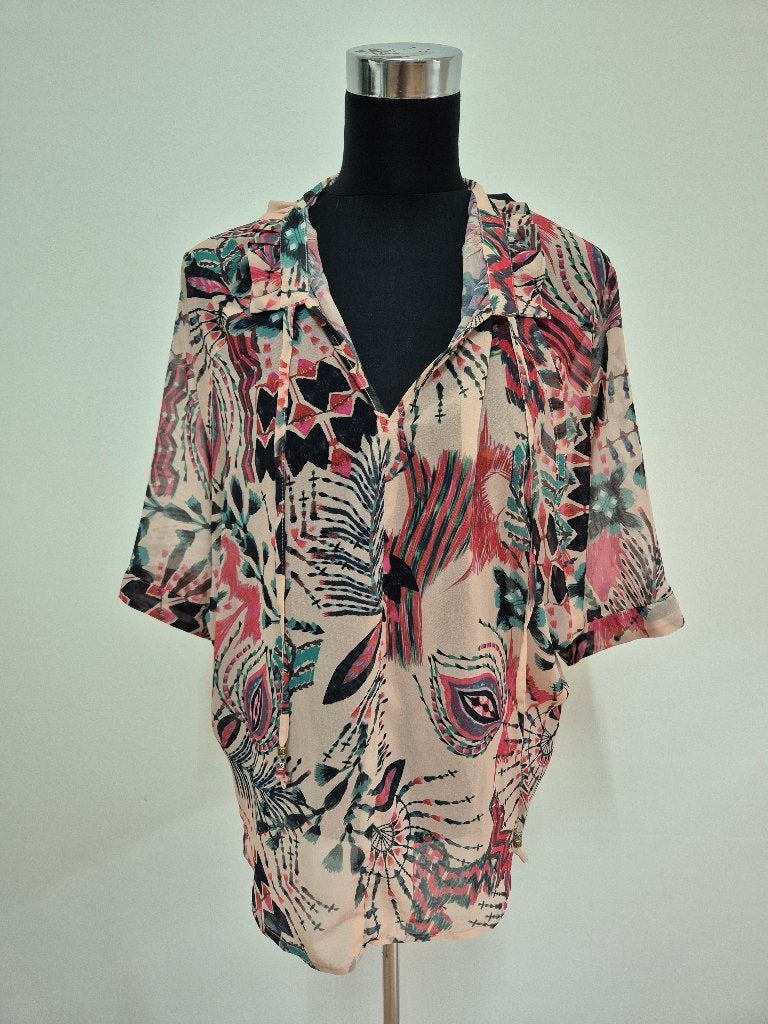 Top156 - Zomers Tessa Koops shirt maat S (1), Ophalen of Verzenden, Zo goed als nieuw