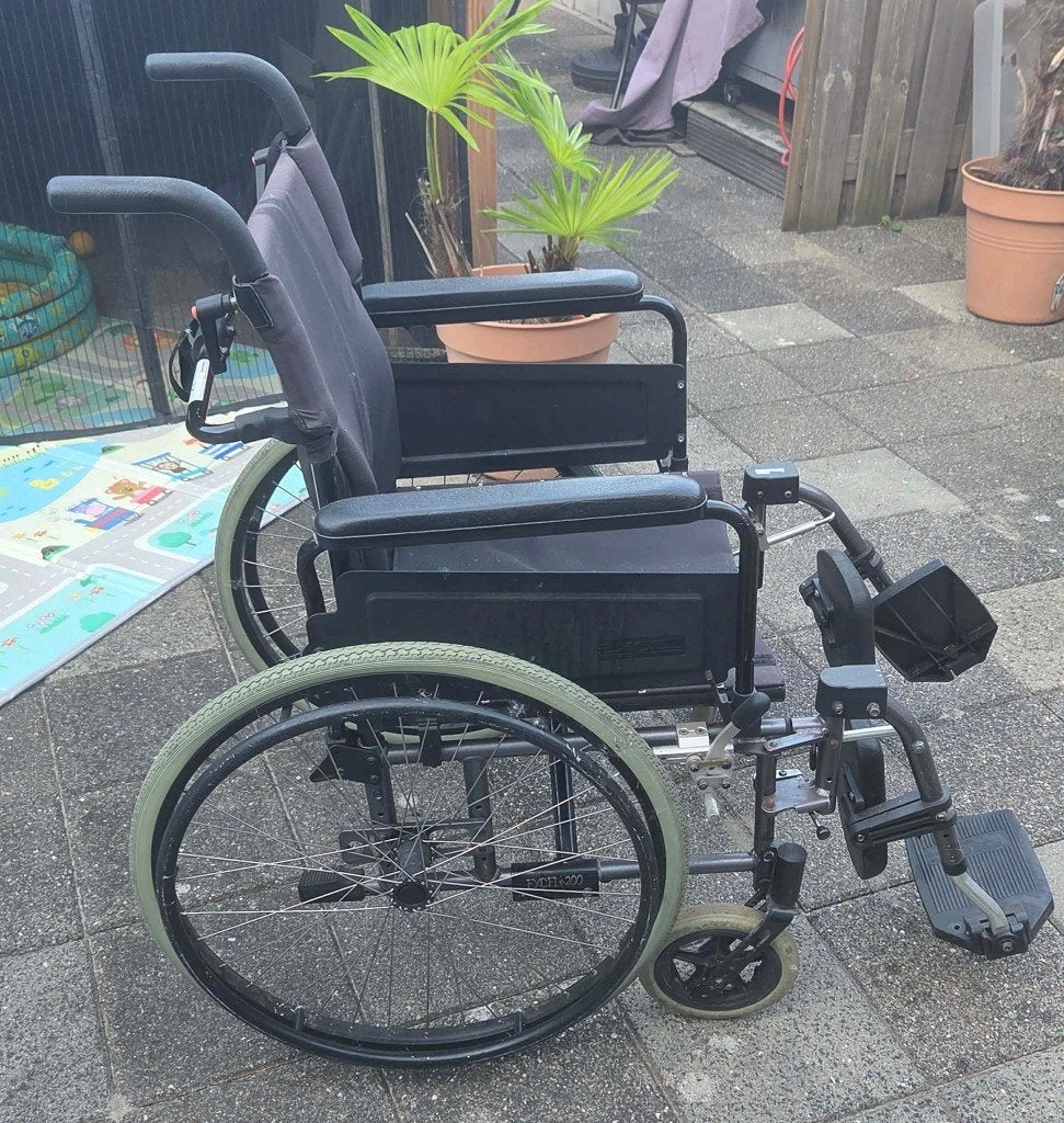 rolstoel, Diversen, Ophalen, Inklapbaar, Gebruikt, Duwrolstoel