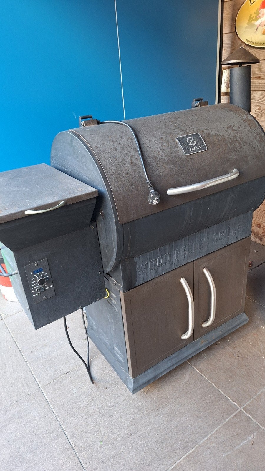 Houtpellet Grill - BBQ en Smoker, Ophalen, Gebruikt, Z Grills