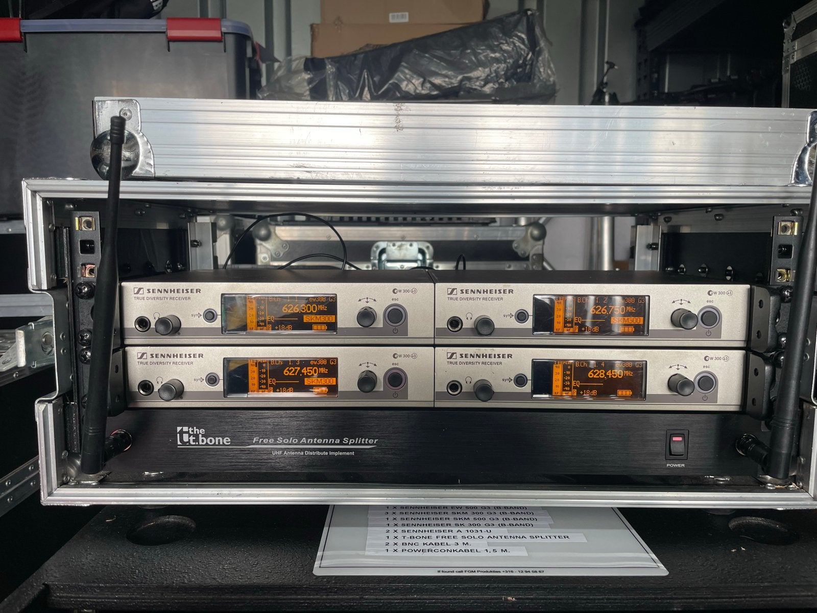 Sennheiser EW 300 G3 Draadloos Microfoon Systeem, Ophalen of Verzenden, Gebruikt, Zangmicrofoon, Draadloos