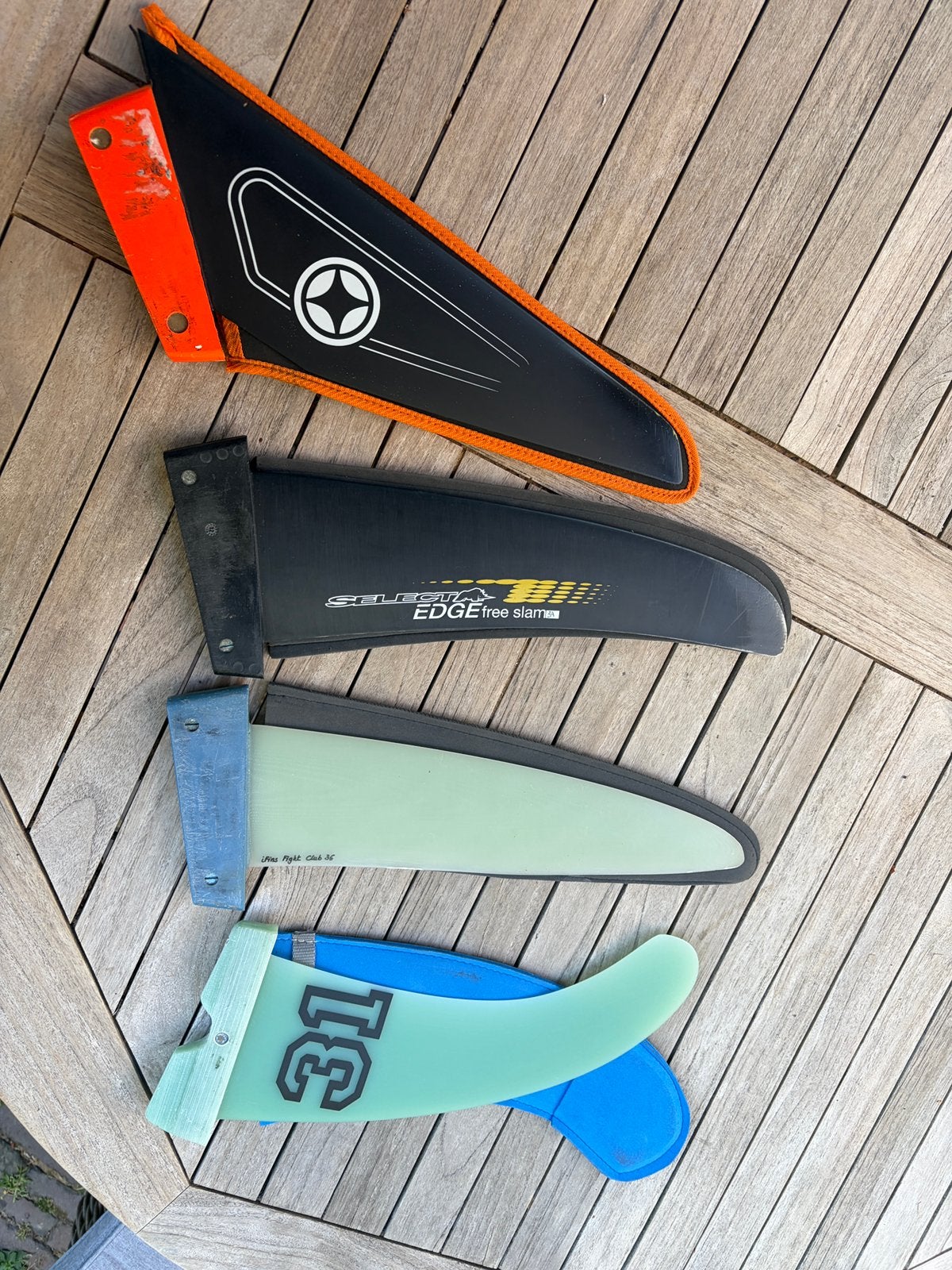 Powerbox/tuttle/freeride/freerace/freewave/weed fins, Ophalen of Verzenden, Zo goed als nieuw, Overige merken, Overige typen