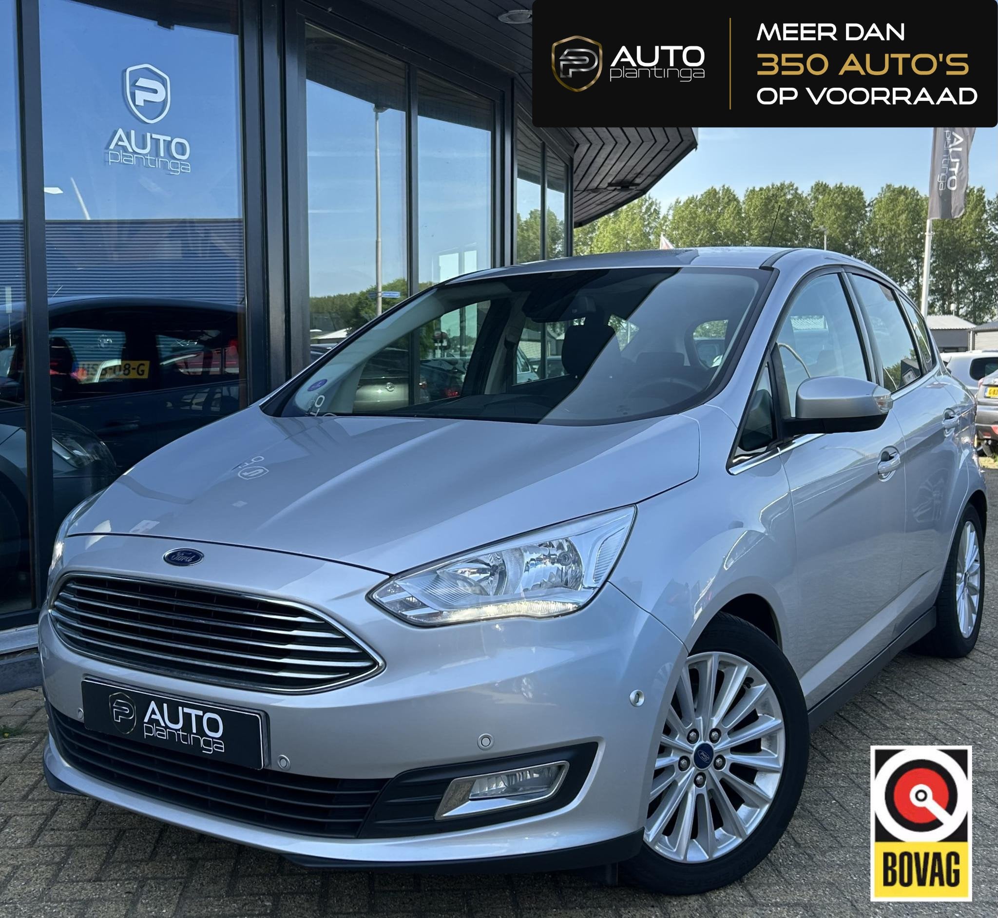 Ford C-Max 1.5 Titanium 150PK | Trekhaak | 1500KG Trekgewich, Auto's, Voorwielaandrijving, Stof, Euro 6, 4 cilinders