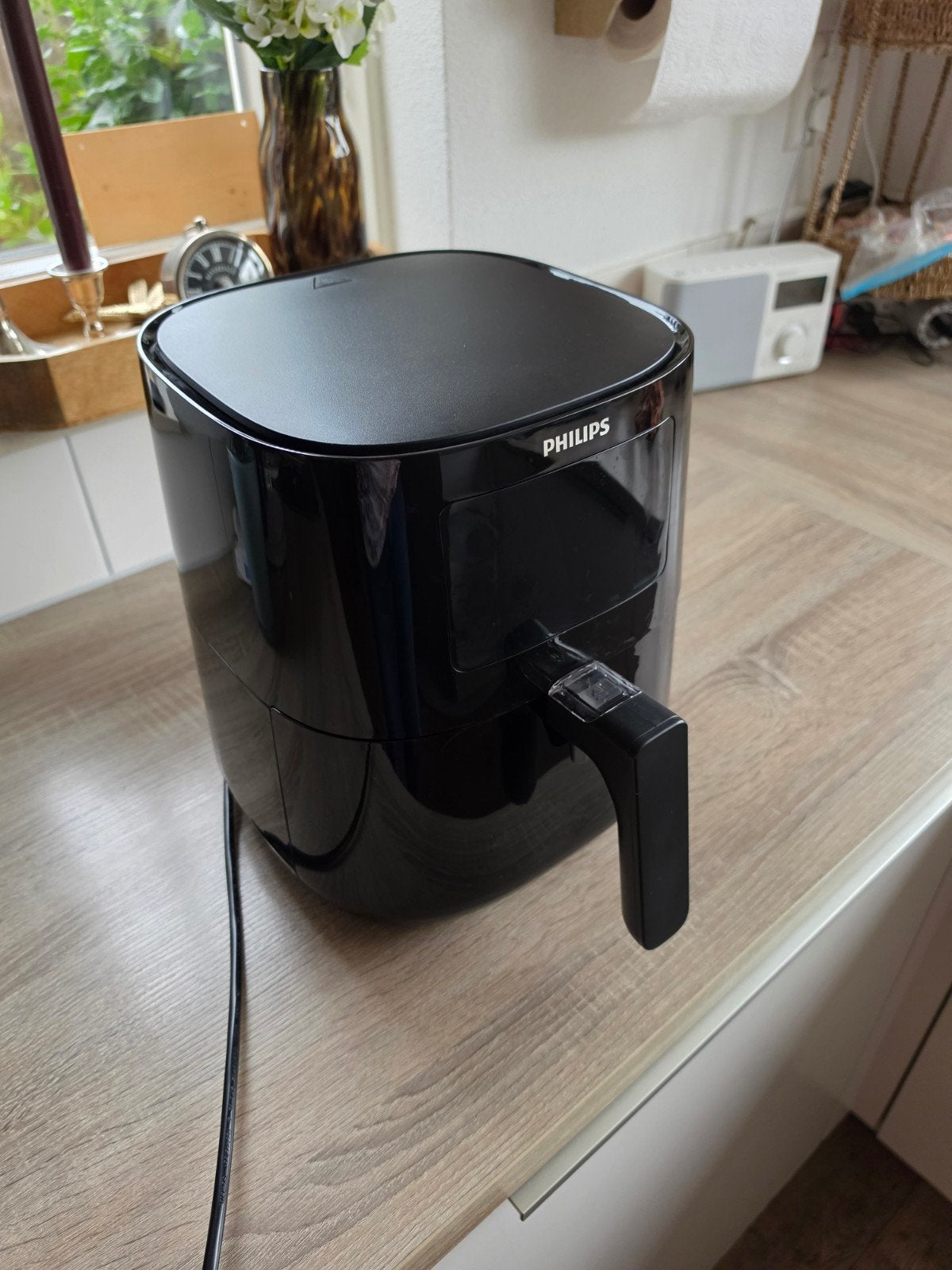 Te koop Philips Airfryer HD9252, Ophalen, Zo goed als nieuw, Airfryer