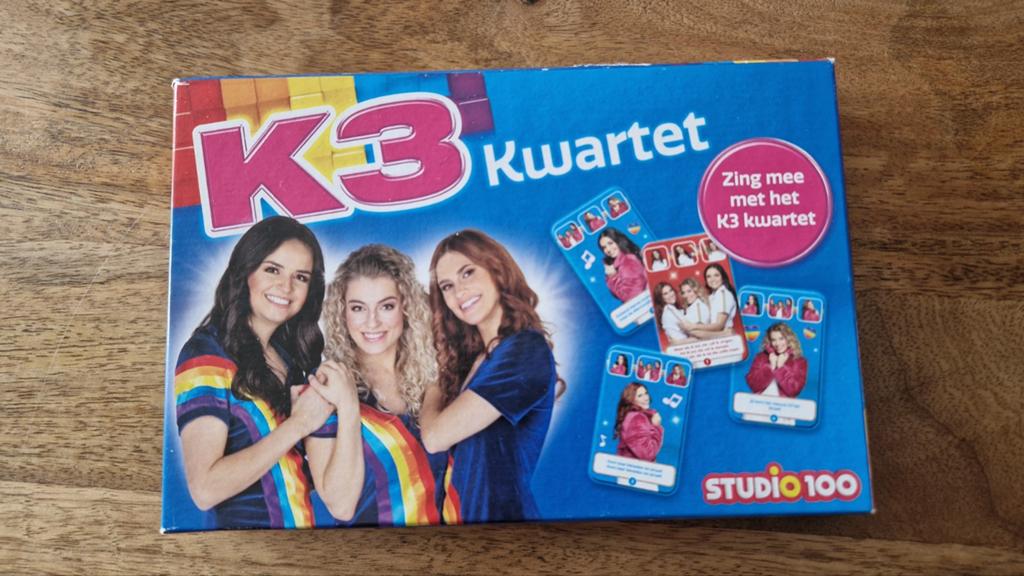K3 Kwintet Kaartspel - Studio 100, Een of twee spelers, Ophalen of Verzenden, Gebruikt, Studio 100