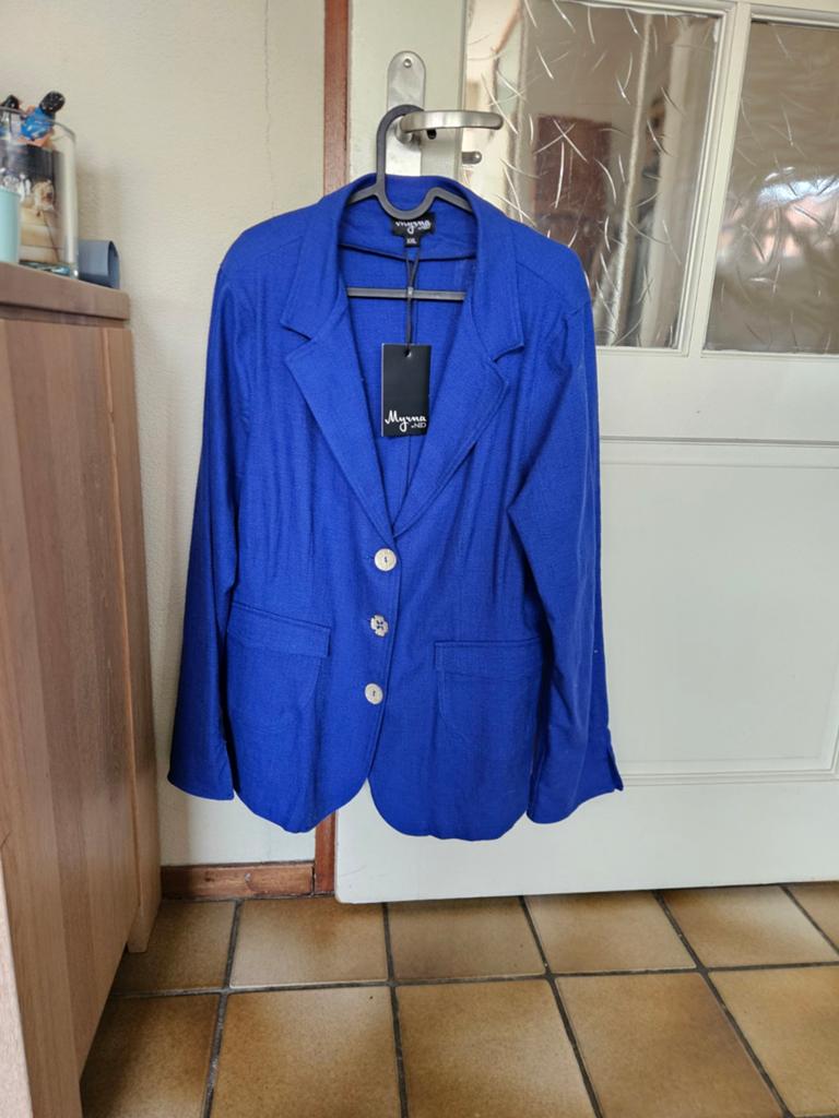 Dames kolbert.  XXL Nieuw, Ophalen, Blauw, Maat 46/48 (XL) of groter, Nieuw