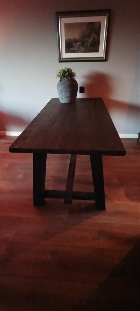 Eettafel  180 bij 90 van het merk LUKSA !, Huis en Inrichting, Ophalen, 200 cm of meer, 50 tot 100 cm, Zo goed als nieuw