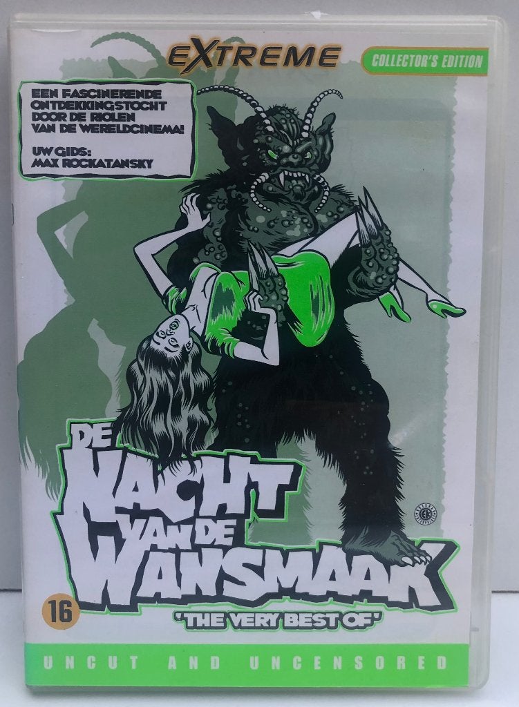 De Nacht van de Wansmaak 1 & 2, Cd's en Dvd's, Bonusmateriaal, Vanaf 16 jaar, Overige gebieden, Nederlands
