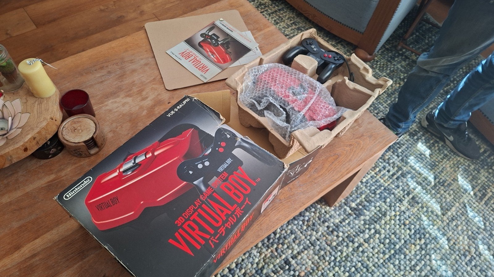Virtual Boy jp  Nintendo Snes, Spelcomputers en Games, Ophalen of Verzenden, Gebruikt, Overige typen