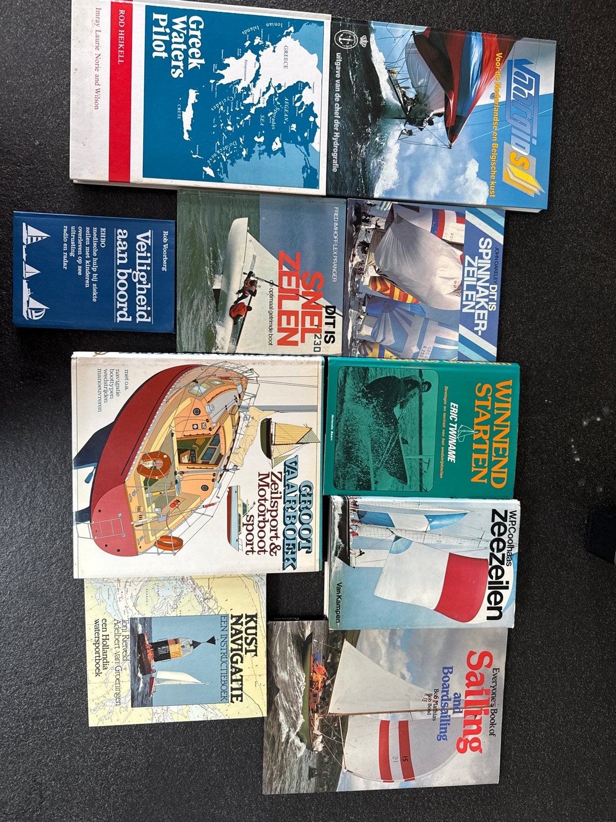 Meerdere boeken over zeilen, Ophalen of Verzenden, Gelezen, Overige vervoermiddelen