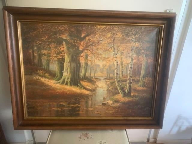 Antiek schilderij, Antiek en Kunst, Kunst | Schilderijen | Klassiek, Ophalen of Verzenden