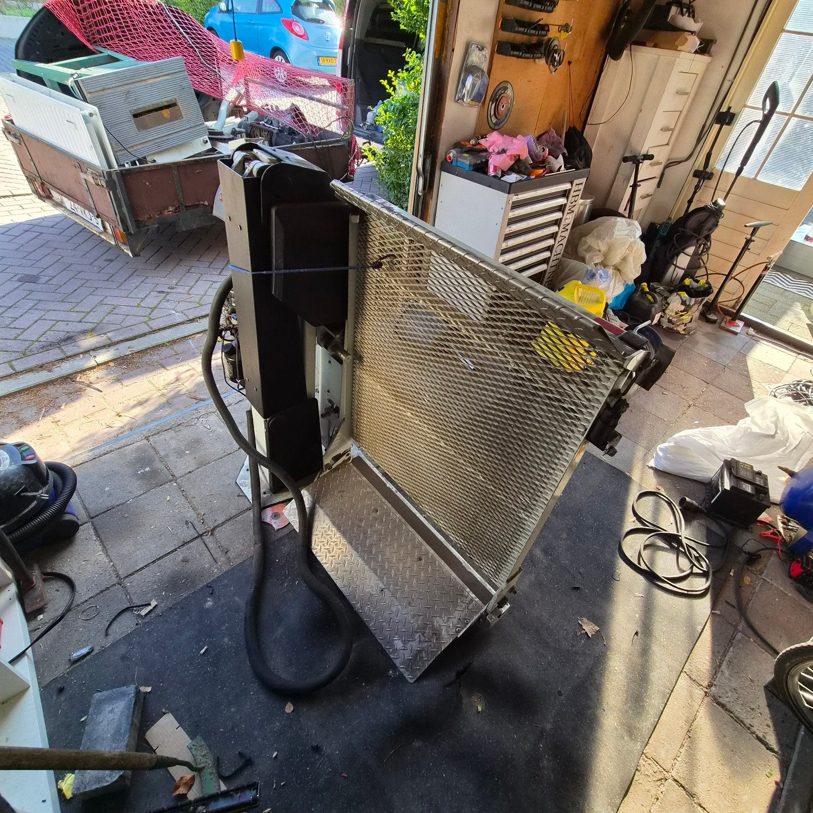 rolstoel lift 300kg, Ophalen