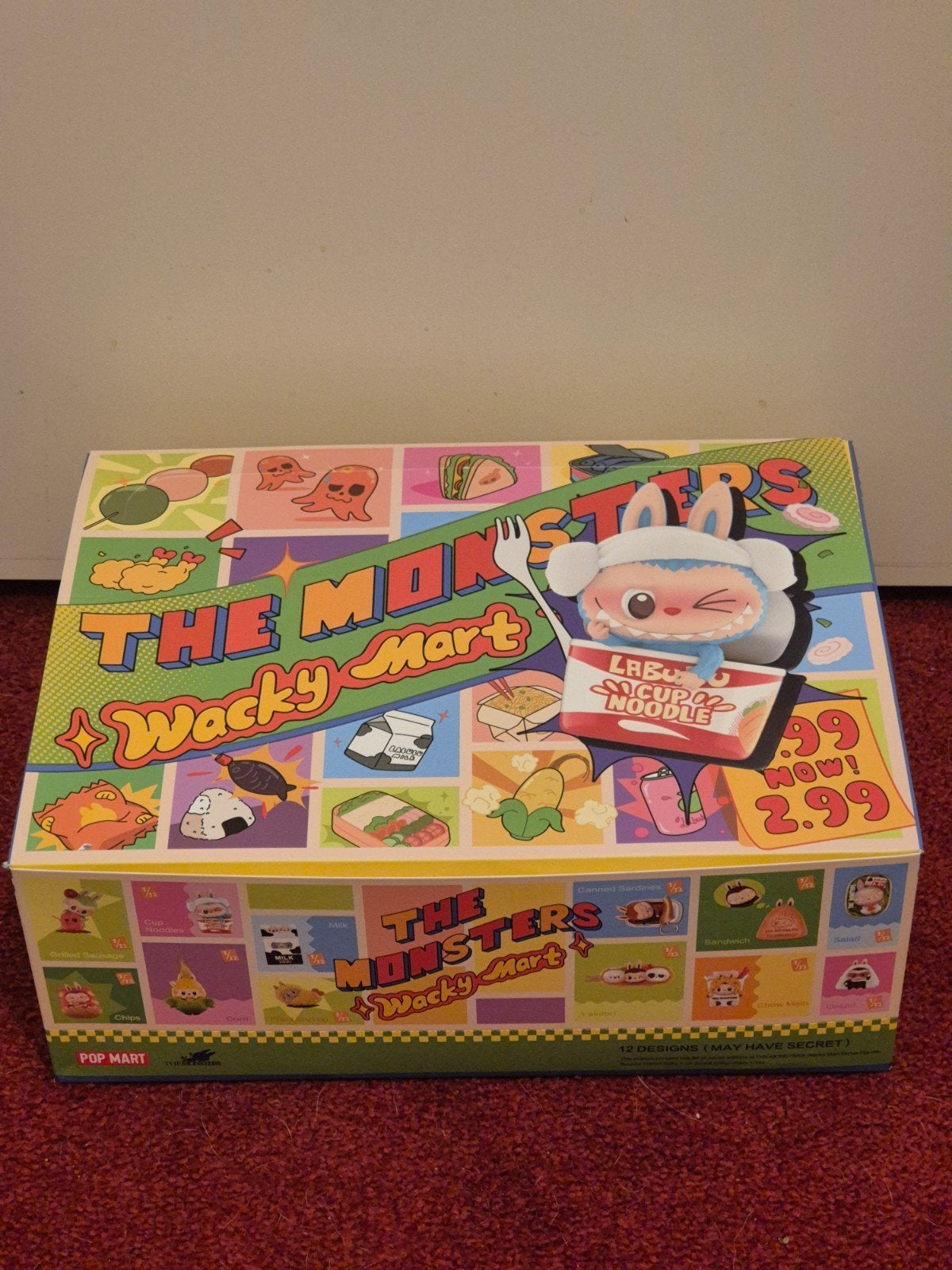 Popmart Labubu the Monsters Wacky Mart series complete set, Verzamelen, Poppetjes en Figuurtjes, Ophalen of Verzenden, Zo goed als nieuw