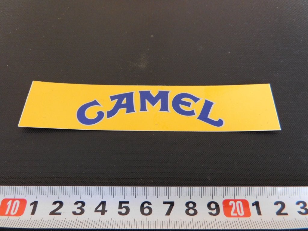 sticker tabak logo CAMEL, Ophalen, Zo goed als nieuw